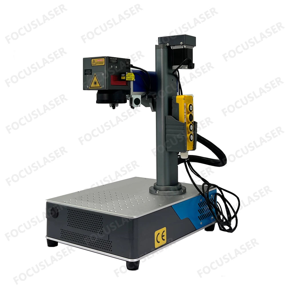 High Precision Focuslaser Jpt Raycus 20w 30w Gold Stainless Steel Metal Fiber Engraving Laser Marking Machine