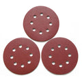 Oem Aluminum Oxide 125mm 150mm 5 Inch Hook and Loop Abrasive Sanding Disc Round Sand Paper