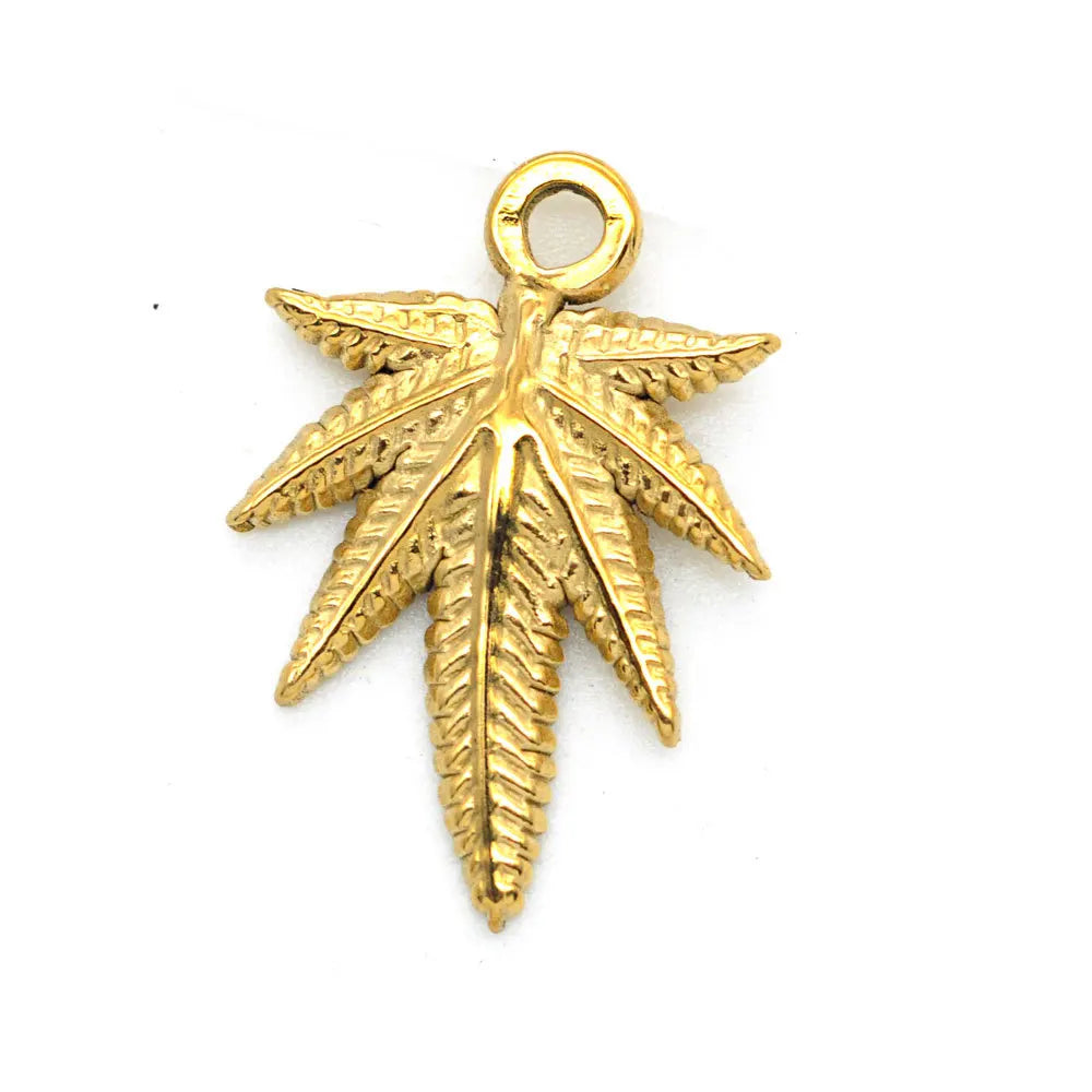 Beimai OEM Accessories  Gold Plated Stainless Steel Geometric Hammered Heart Sun DIY Jewelry Eye Necklace Earrings Pendant
