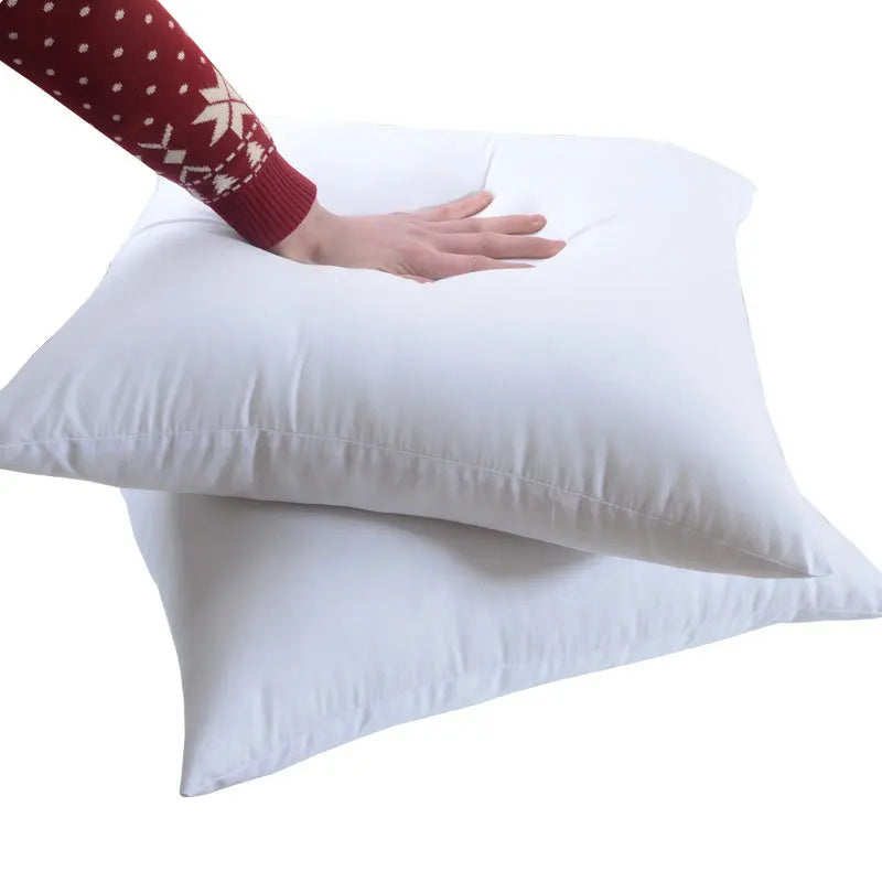 Wholesale Polyester Microfiber Pillow Cushion Solid Decorative Square Throw Pillow Cushion for Sofa Bedroom 45 X 45 CM