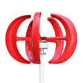 New Design 600W 1000W 12V 24V Red Vertical Axis Wind Turbine Generator for Sale