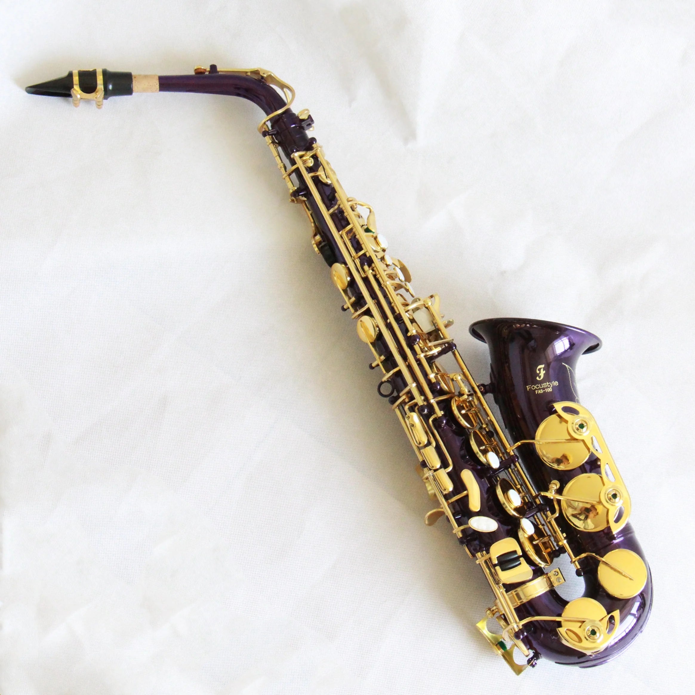 High Quality Sax Saxophone Handmade Saxophone Purple Alto Saxophone