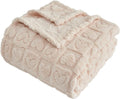 LOVE Heart Solid 280GSM Jacquard Sherpa Blanket Super Soft and Warm Nap Throw for Winter Pink-for Bedding and Sofa Gift