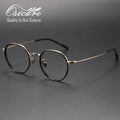 Custom Logo 8514 Luxury Classic Designer Trend Eyeglass Stock Spectacl Eye Glasses Optics Pure Titanium Eyeglasses Optical Frame