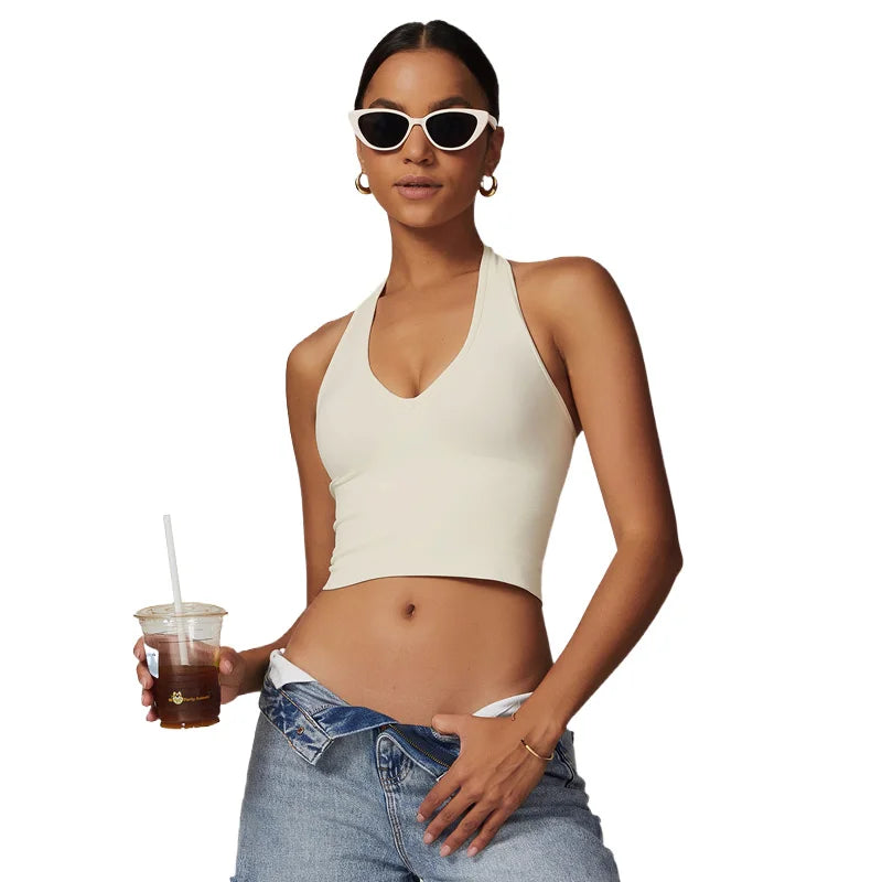 2025 Women's Tank Tops for Women Sportswear Workout Gym Fitness Wear Seamless Women Clothes Yoga Tops