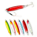 SNEDA Metal Jig Fishing Lures 20g 30g 40g Trolling Hard Bait Bass Fishing Bait Tackle Trout Jigging Lure Pesca
