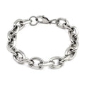 Hot Sell Long Layered Necklace with Bracelet Set Stainless Steel Anniversary Necklace and Bracelet Set Female Vintage