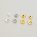 7mm Alloy 18K Gold Plated Bead Caps Jewelry Accessories Circular Bead Caps Classical Pattern Aristocratic Style Bead Caps