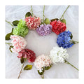 Wholesale  Floral Yuchun Single Branch Over Pulp Fabric Embroidered Ball for Wedding Home Decoration