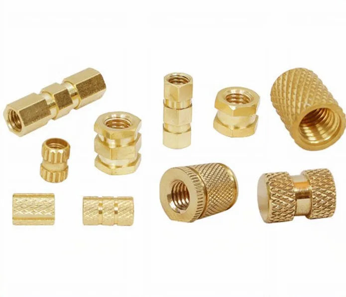 M2.5 M3 M4 M5 M6 Brass Knurled Internal Thread Female Insert Nut