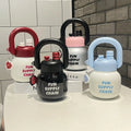 Wholesale New Style Large 650ml Capacity Cute Double Drinking Cup Portable Trendy Gift Stainless Steel Tumblers Big Belly Ton