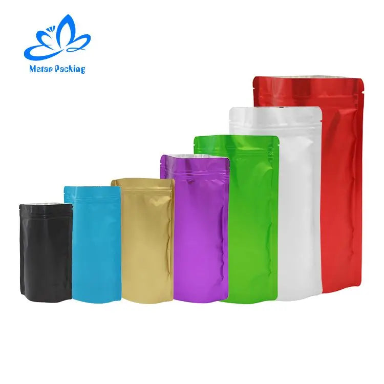 Customizable Microwaveable Moisture Proof Coffee Bags with Zipper Closure Side Gusset MOPP+MOPET+PE Material