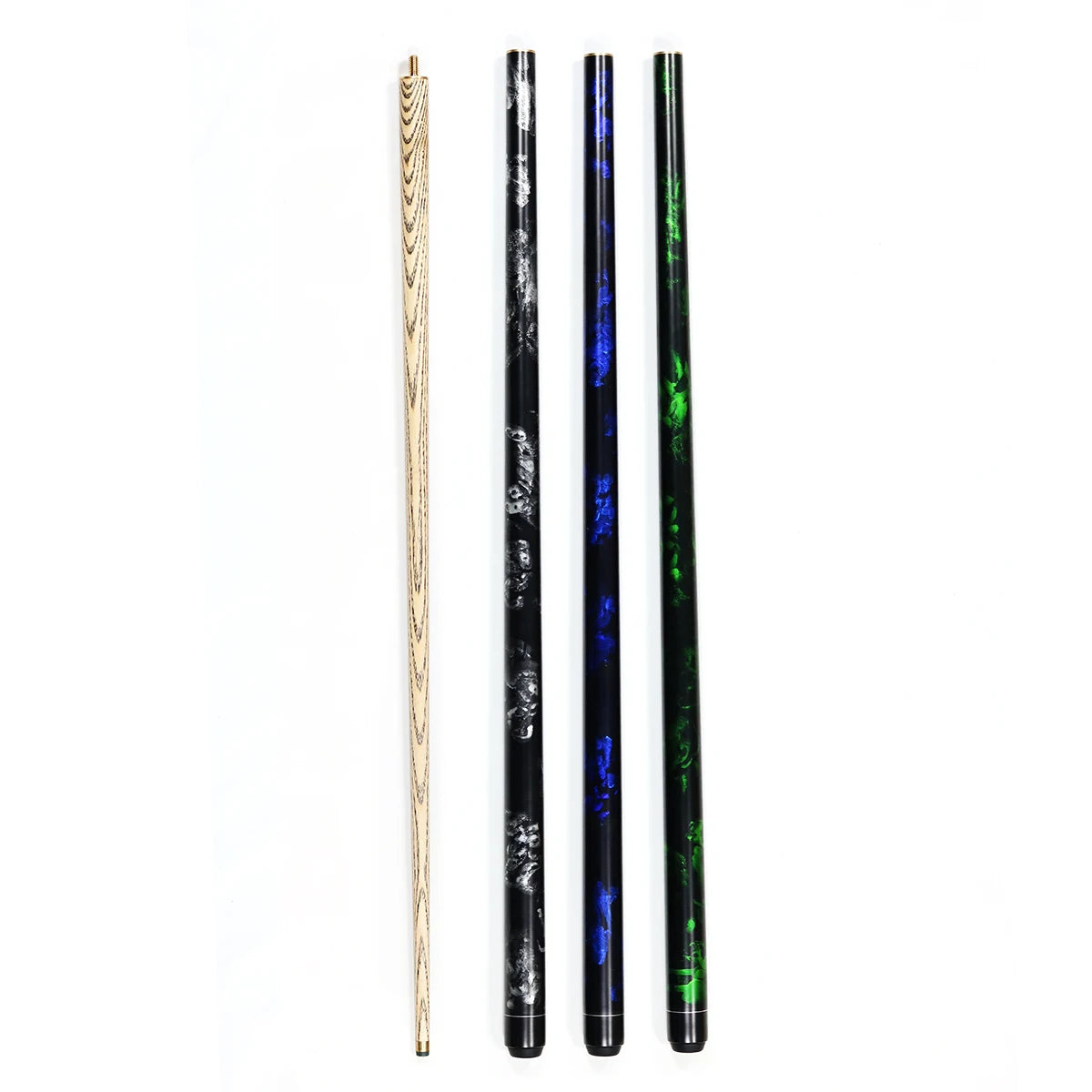 Popular Ash Wood 10mm Cue Tip Billiard Pool Cue Stick for Sale