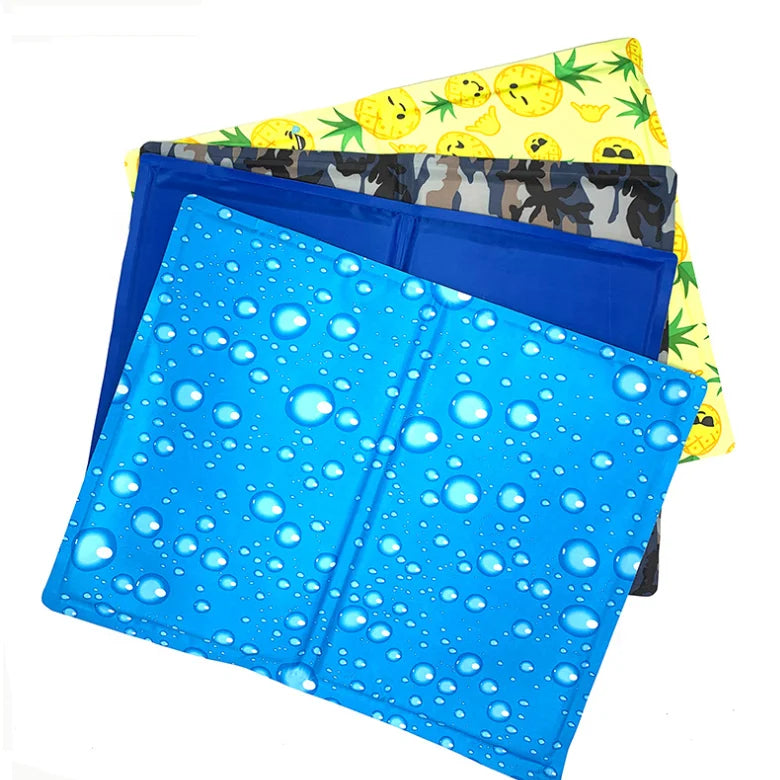 Pet Cooling Mat Days - Non-toxic Dog Cooling Pad With for Dogs Large Pressure Activated Dog Cooling Mat Perfect for Hot Summer
