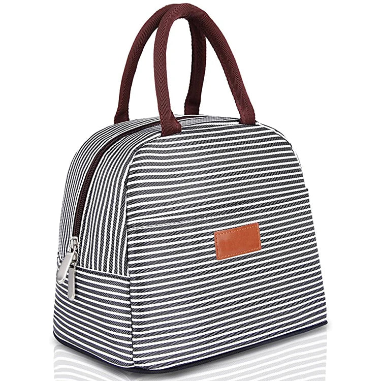 School Kids&Office Carry Waterproof Foil Thermal Insulated Customized Logo Printed Lunch Insulated Thermal Cooler Bags Tote MegaBDM