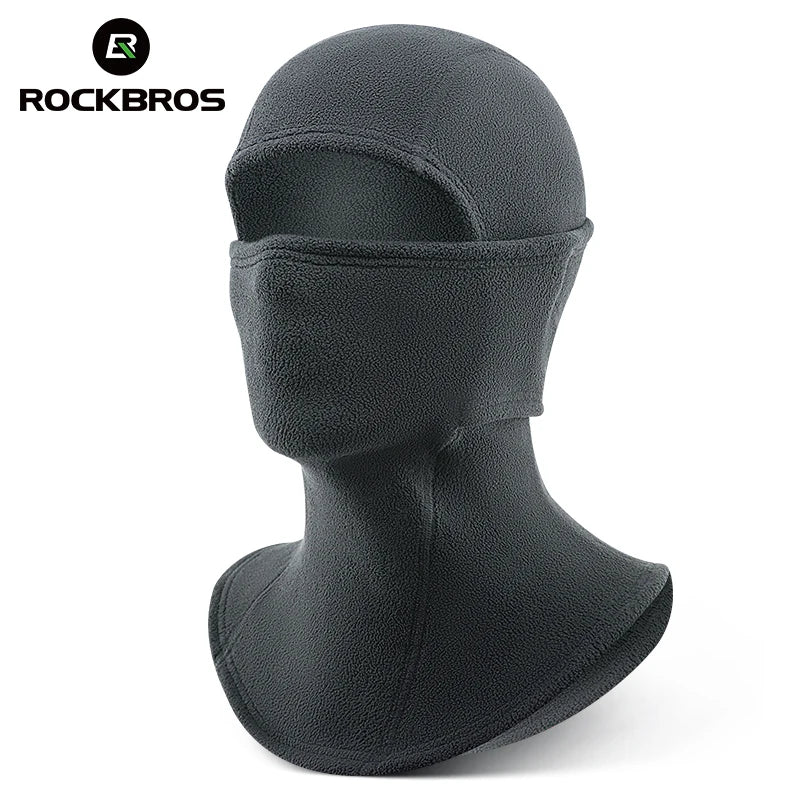 ROCKBROS Custom Logo Face Mask Full Face Cover Ski Mask 1 Hole Winter Neck Garter Warmer Men Ski Face Scarf