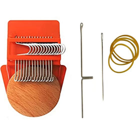 New Upgrade Speedweve Type Weave Tool 10 Hooks Convenient Small Weaving Loom Kit DIY Weaving Arts