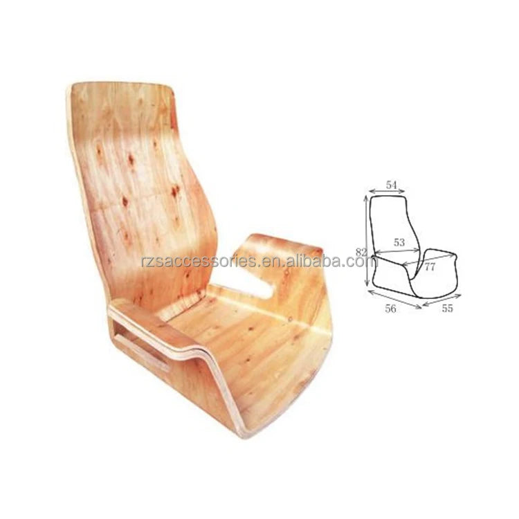 RZS Modern Panel Unfinished E1 Plywood Chair Frame Multipurpose Accessories for School Living Room Bathroom Outdoor Furniture