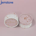 Pinksk Circle Tube Custom Logo Design Printing Craft Paper Tea Box Carton Packing Customized Beverage Service Tealight Packaging