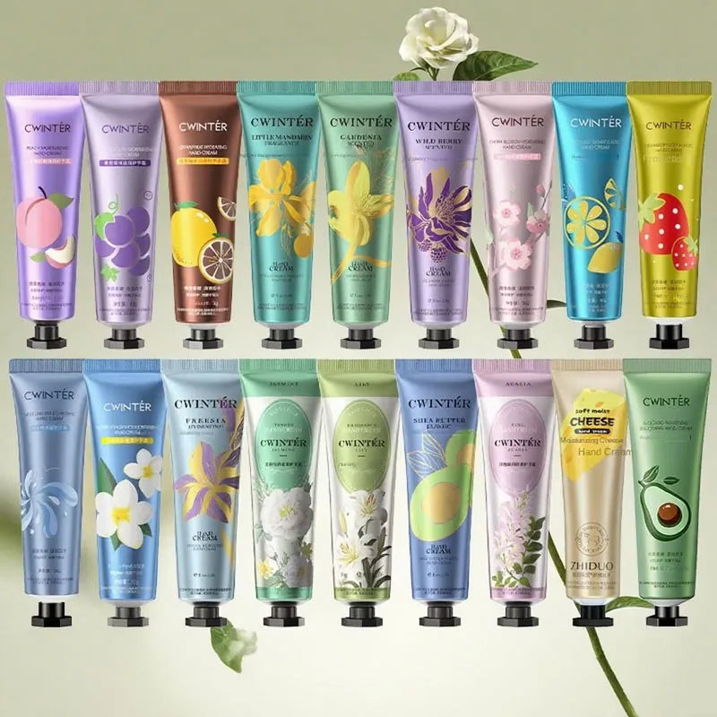 OUBO Factory Price ZHIDUO Natural Fruit Plant Anti-Chapping Brightening Skin Deep Hydrating Moisturizing Soft Hand Cream