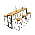 Wholesale Price bar Furniture Industrial Cafe Wooden bar Table and Stools bar Table and Chairs