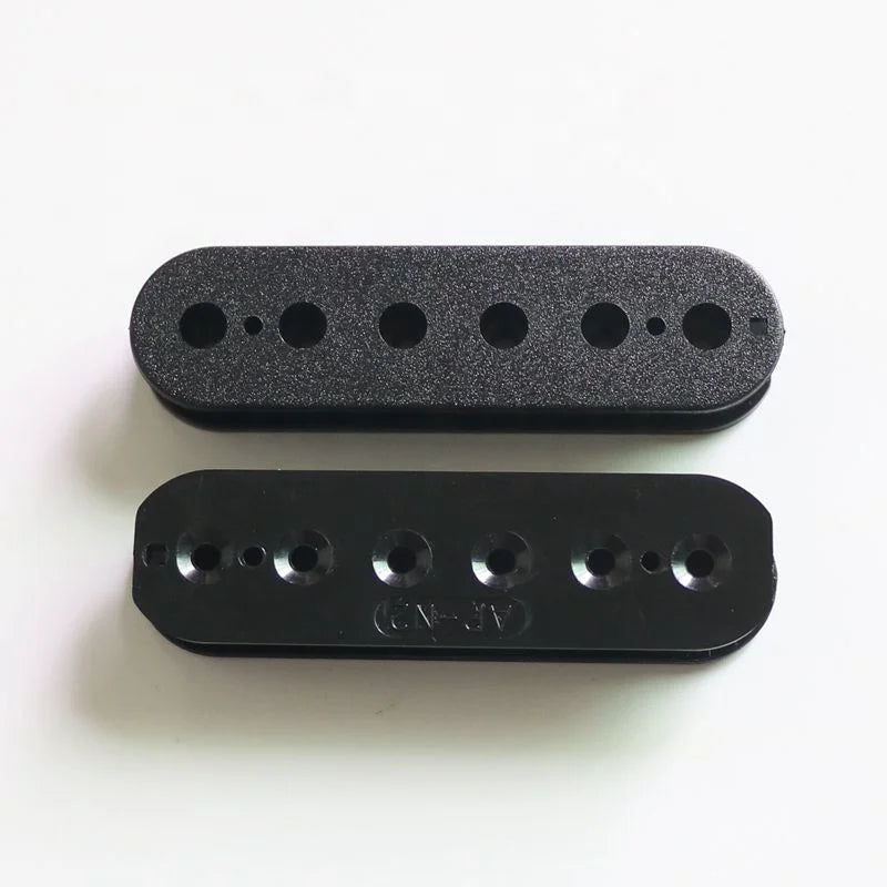 Donlis PB22M Wholesale Matte Finish Black Humbucker Guitar Pickup Bobbin Made of PC Material Screw/Slug Side