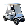 OEM Custom 2-Seater Electric Golf Cart Scooter with 4 Wheels Electric Hunting Buggy Car for Sale