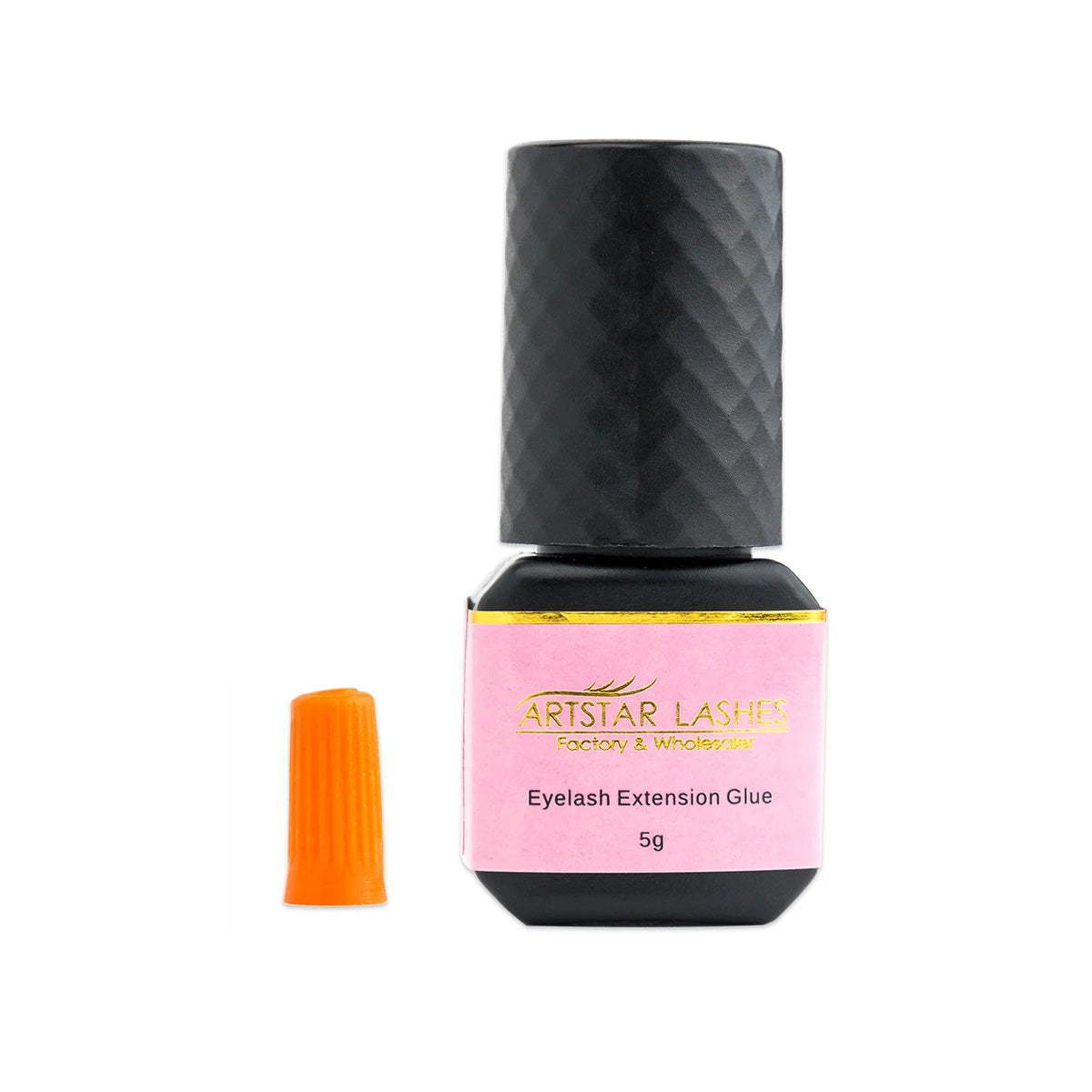 Best Eyelash Extensions Glue 0.5-2Sec Dry Time Lash Adhesive Waterproof 7-8 Weeks Strong Hold