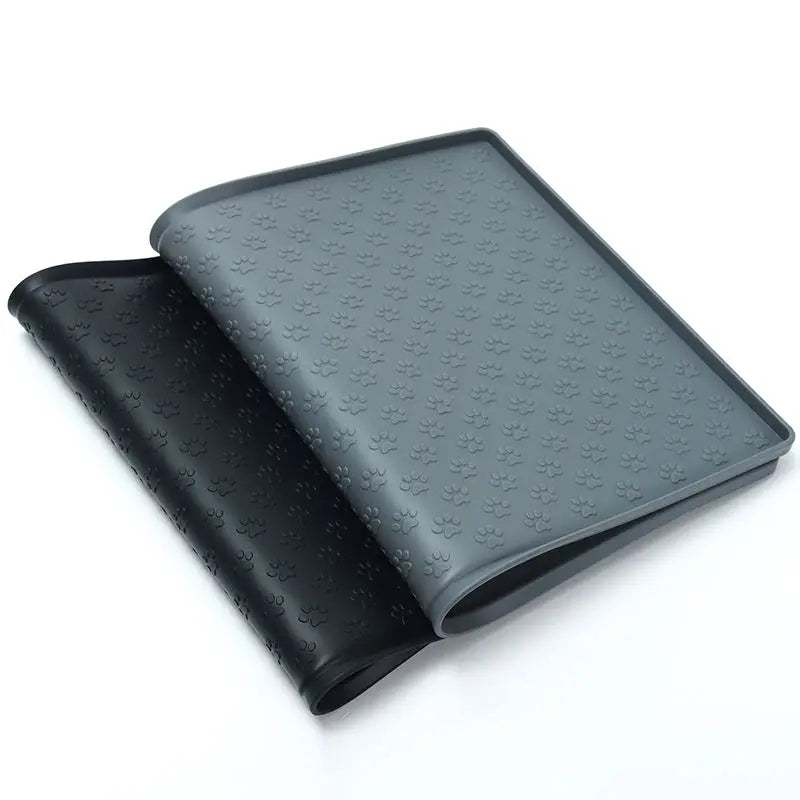 Custom Lovely Pets Color Silicone Dinning Table Mat Heat Resistant Pad