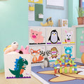 Product Manufacturer Wholesale Custom Washable Folding Cartoon Clothes Storage Box Household Items Kids Toys Organizer Bins