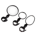 Adjustable Universal Bicycle Rearview Mirror Wide-Angle Cycling Handlebar Accessory for MTB Road Bike & BMX