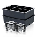 Hot Selling Custom Silicone Ice Cube Tray with 6 Cubes for Ice Cream Tools