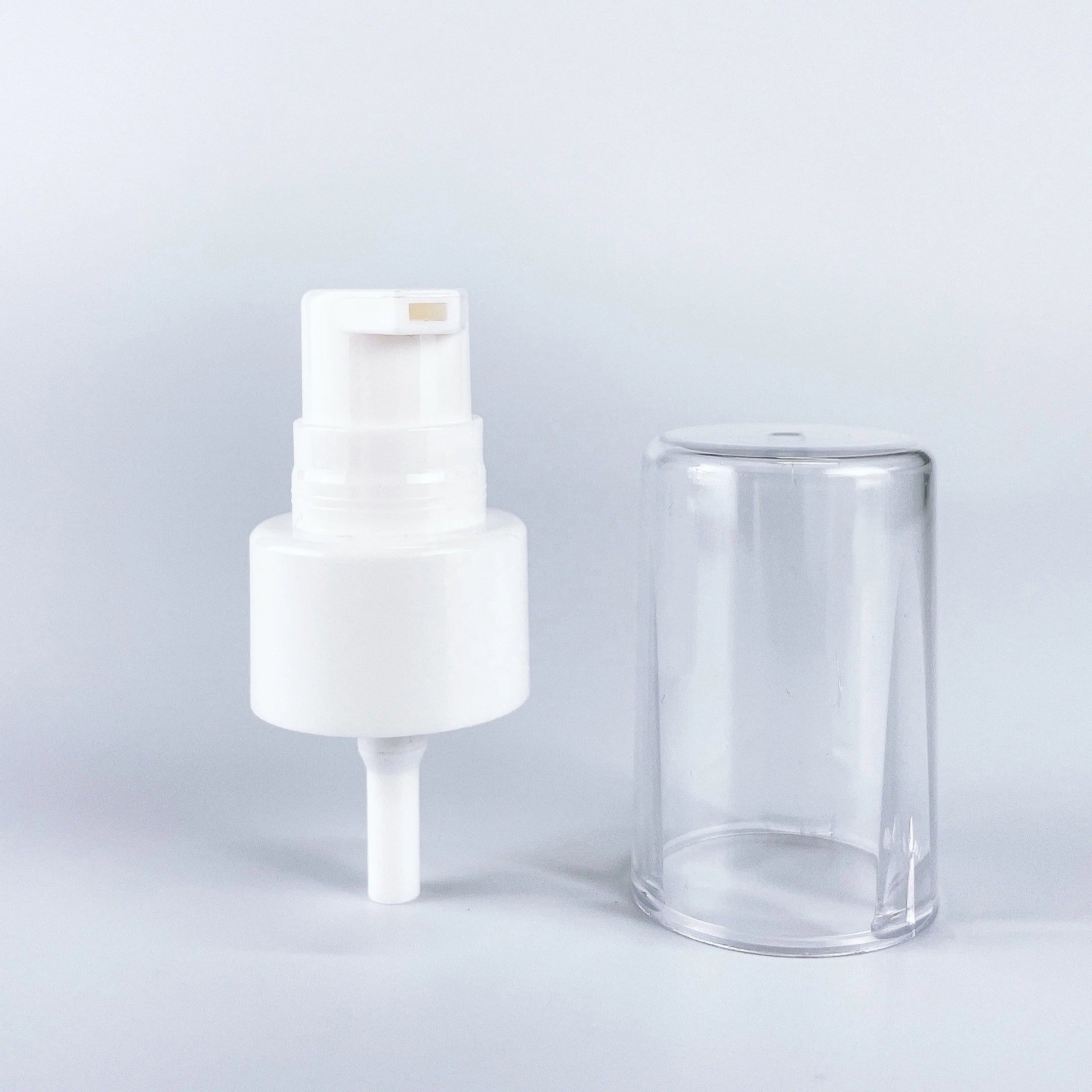 Stock 18/410 20/410 24/410 Cosmetic Smooth Serum Spray Pump Cream Treatment Pump for Packaging Bottle