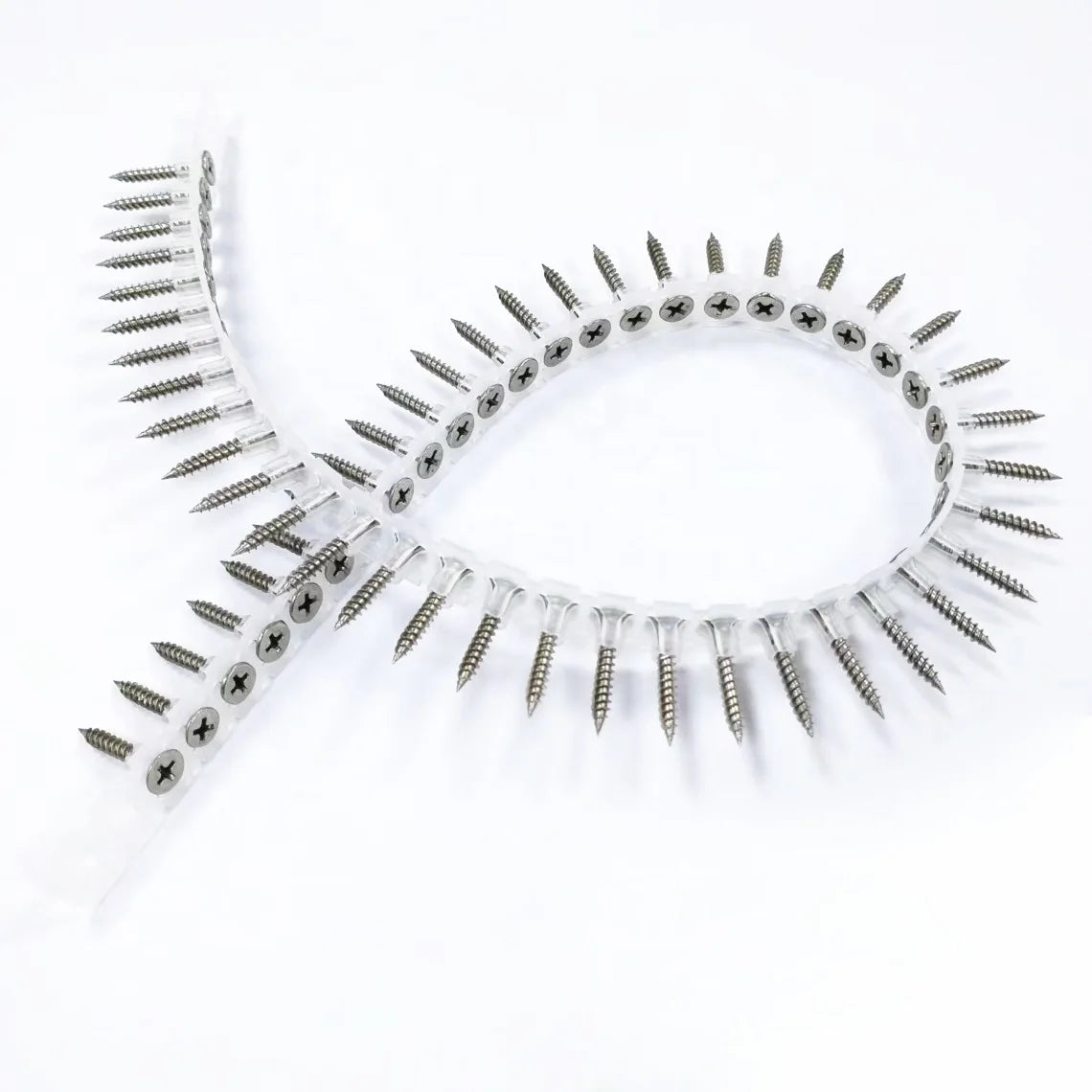 Stainless Steel Grade A2 Quick Drive Bugle Head Collated Drywall Screws for Wood & Steel