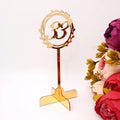 Luxury Custom Laser Cut Hollowed Out Acrylic Table Numbers for Wedding Banquet Hotel Bar Restaurant Business Metting
