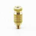 T-1906 Anti-Drip Brass Sprayer Nozzle High/Low Pressure Cleaning Fog Misting Nozzle for Effective Water Cleaning