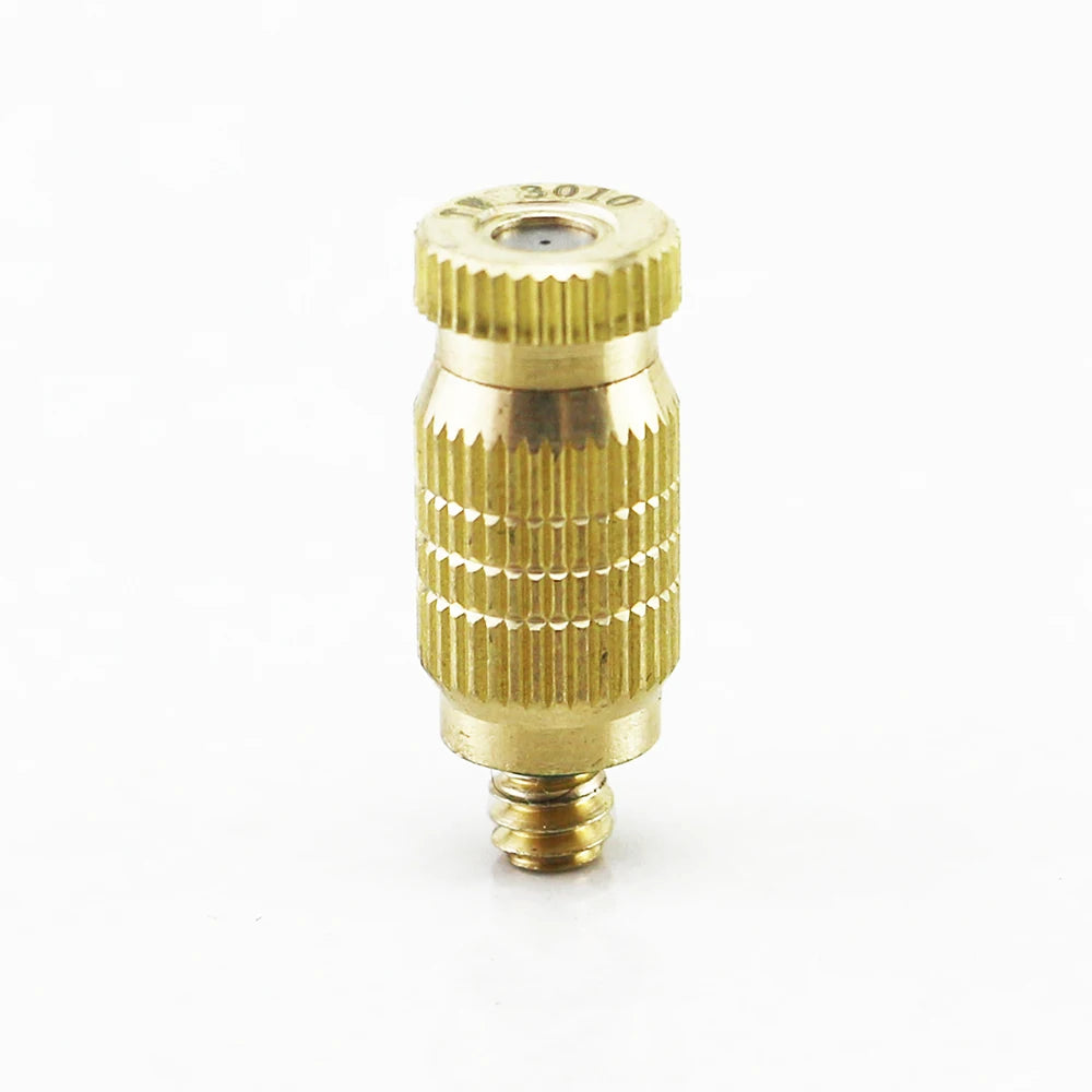 T-1906 Anti-Drip Brass Sprayer Nozzle High/Low Pressure Cleaning Fog Misting Nozzle for Effective Water Cleaning