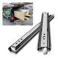 AOLISHENG Heavy Duty 304 Stainless Steel Locking Full Extension Ball Bearing Drawer Slides Load 120kg for Kitchen & Outdoor Use