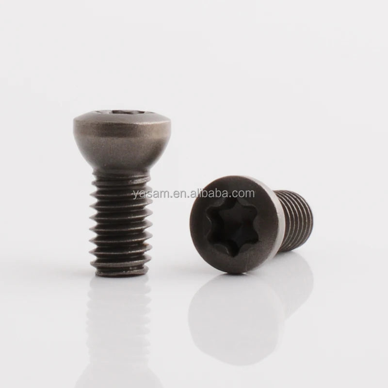 SCODAK for CNC Cutter Ball Head M4X10 D6 M4 Torx Tool Holder Insert Screw