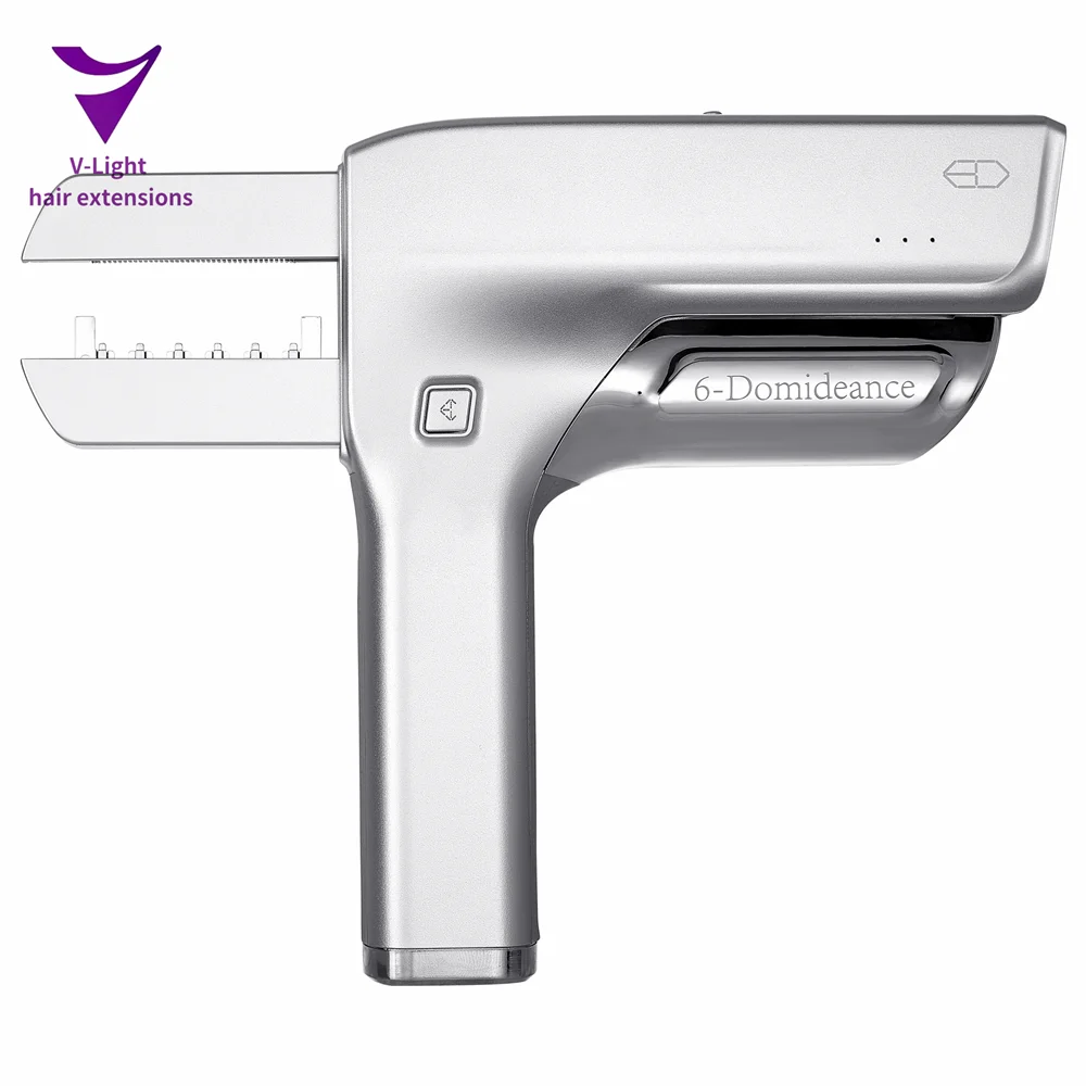 Hot Selling V Light 6D3 Hair Extension Machine-Commercial Use 30-Minute Efficiency with Video Teaching & Technical Guidance