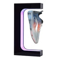 Magnetic Floating Shoe Display  Racks Levitating Shoe Display Stand with Multicolor LED Lighting Advertise Display Racks