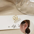 2025 Fashion Simple Pearl Earrings 18K Gold Plated  Ear Clip Without Ear Hole for Women