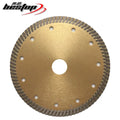 Industrial Grade 6 Inch Wet/Dry Turbo Sintered Diamond Saw Blade High Speed Circular for Metal Granite Marble Concrete Cutting