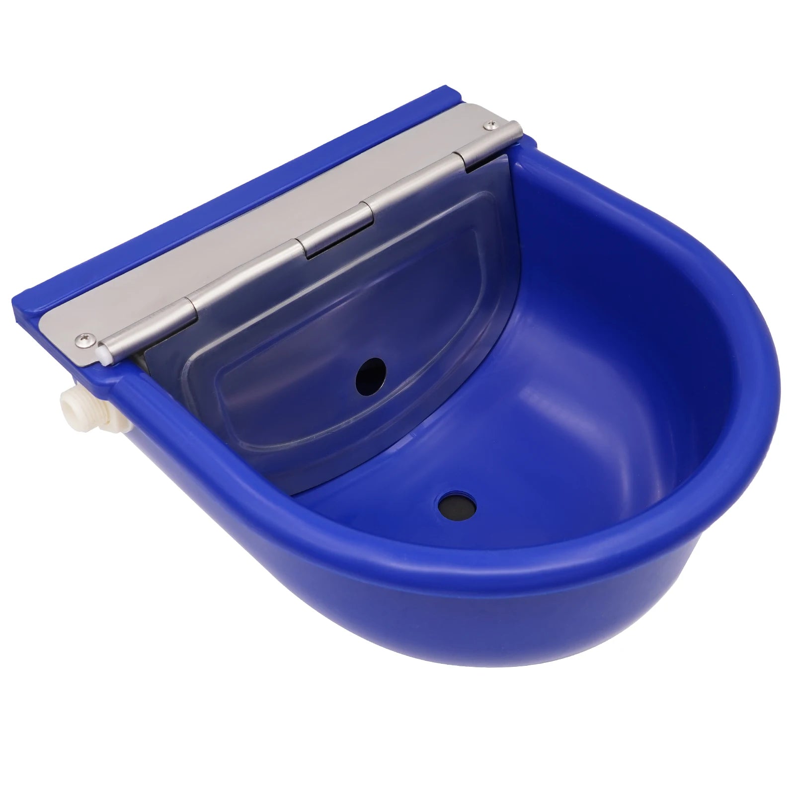 Stainless Steel Cover Plastic Automatic Cattle Horse Drinking Water Trough Livestock Animal Cow Calf Water Bowl