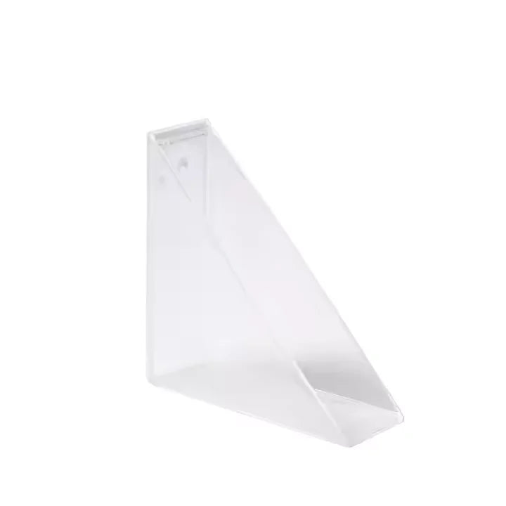 TS-F42 Plastic Glass Table Corner Protector Transport Corner Guard for Glass(Right Angle Clear)-85*85*27MM
