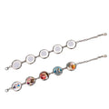 RubySub 5 Charms Bracelet Women Sublimation Bracelet Blanks Jewelry Blanks