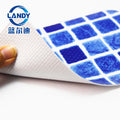Landy PVC Mosaic Blue Swimming Pool Liner Anti-slip Waterproof Above Ground Pool Liner for Outdoor Pools Use
