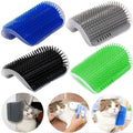 Pet Self Groomer Corner Groomer Grooming Brush Wall Cat Corner Massage Comb Cat Scratching Rubbing Hair Device for Kitten Puppy