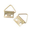 Hot New Design 2 Holes Metal Golden Frame Hanger Carton Packaging Simple Operate Strong Heavy Duty Picture Frame