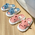 Cute Little Shark Linen slippers Women Spring and Autumn New Sweat-absorbing Mute slippers